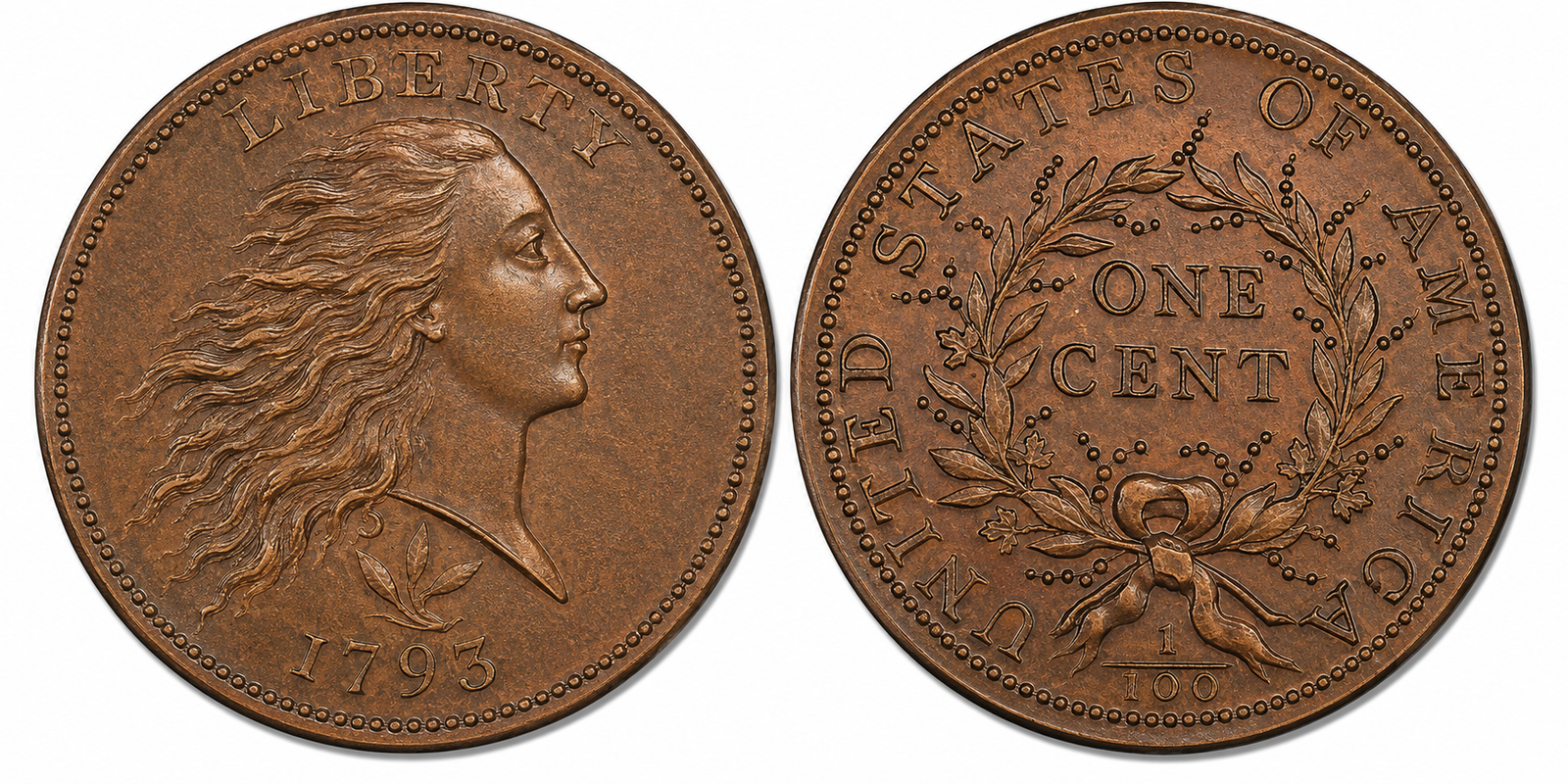 1793 Wreath Cent
