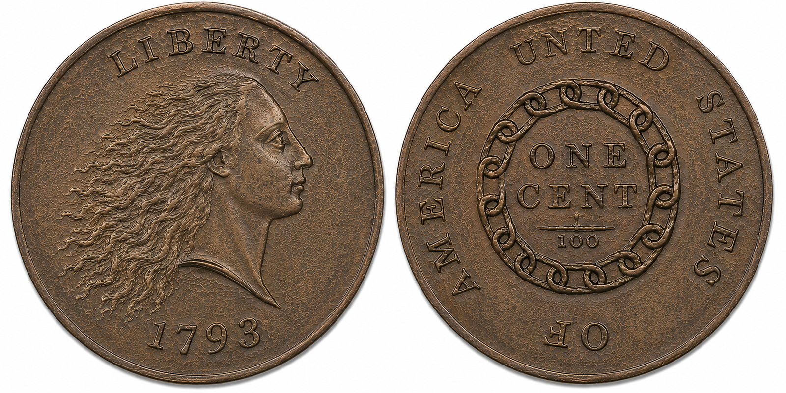 1793 Chain Cent