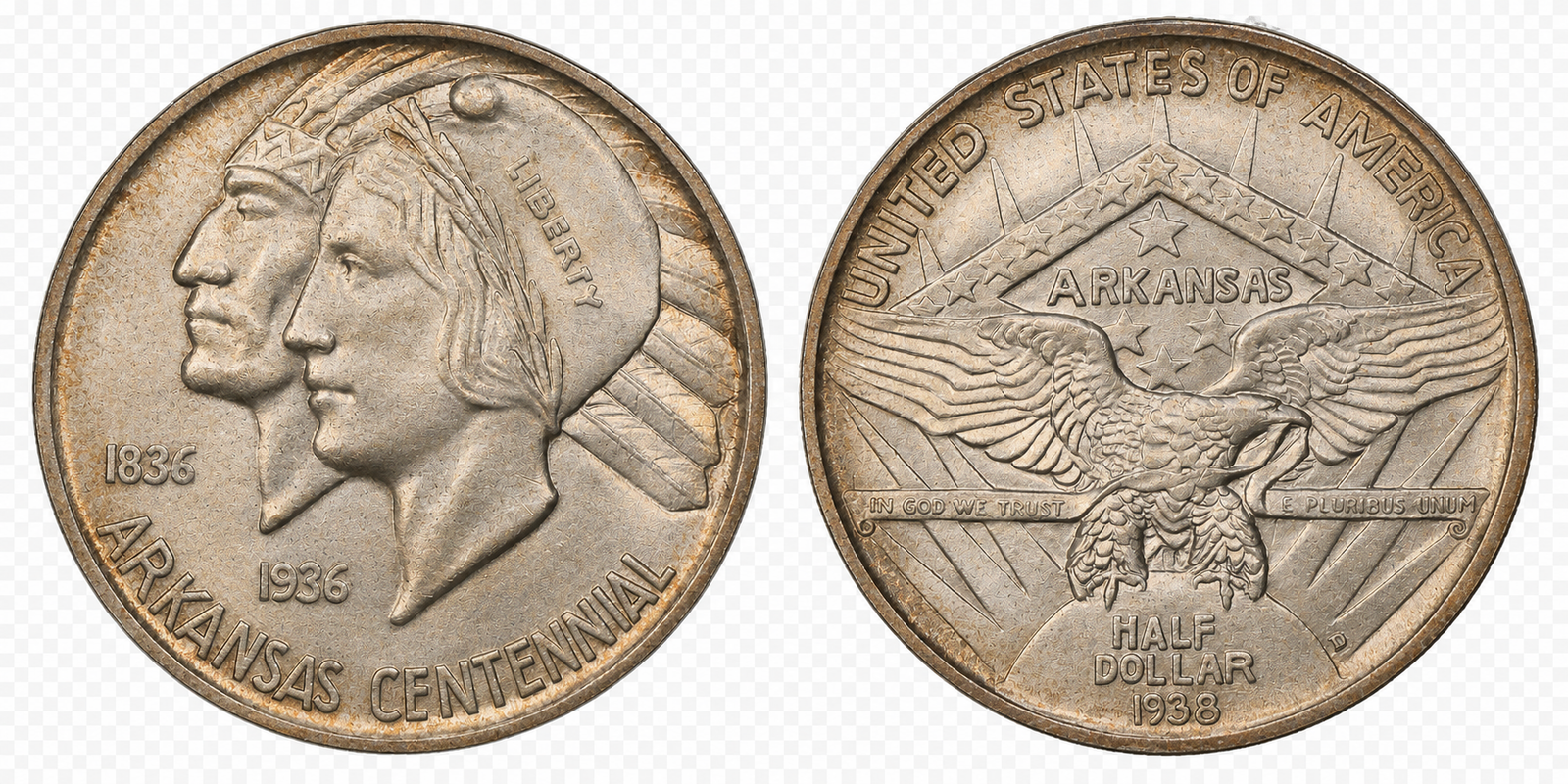 1935–1939 Arkansas Centennial Half Dollar