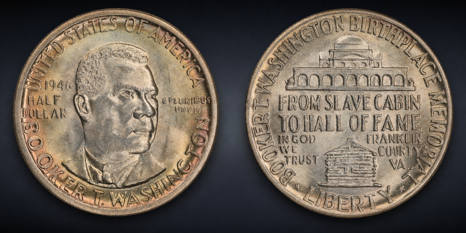 1946–1951 Booker T. Washington Memorial Half Dollar