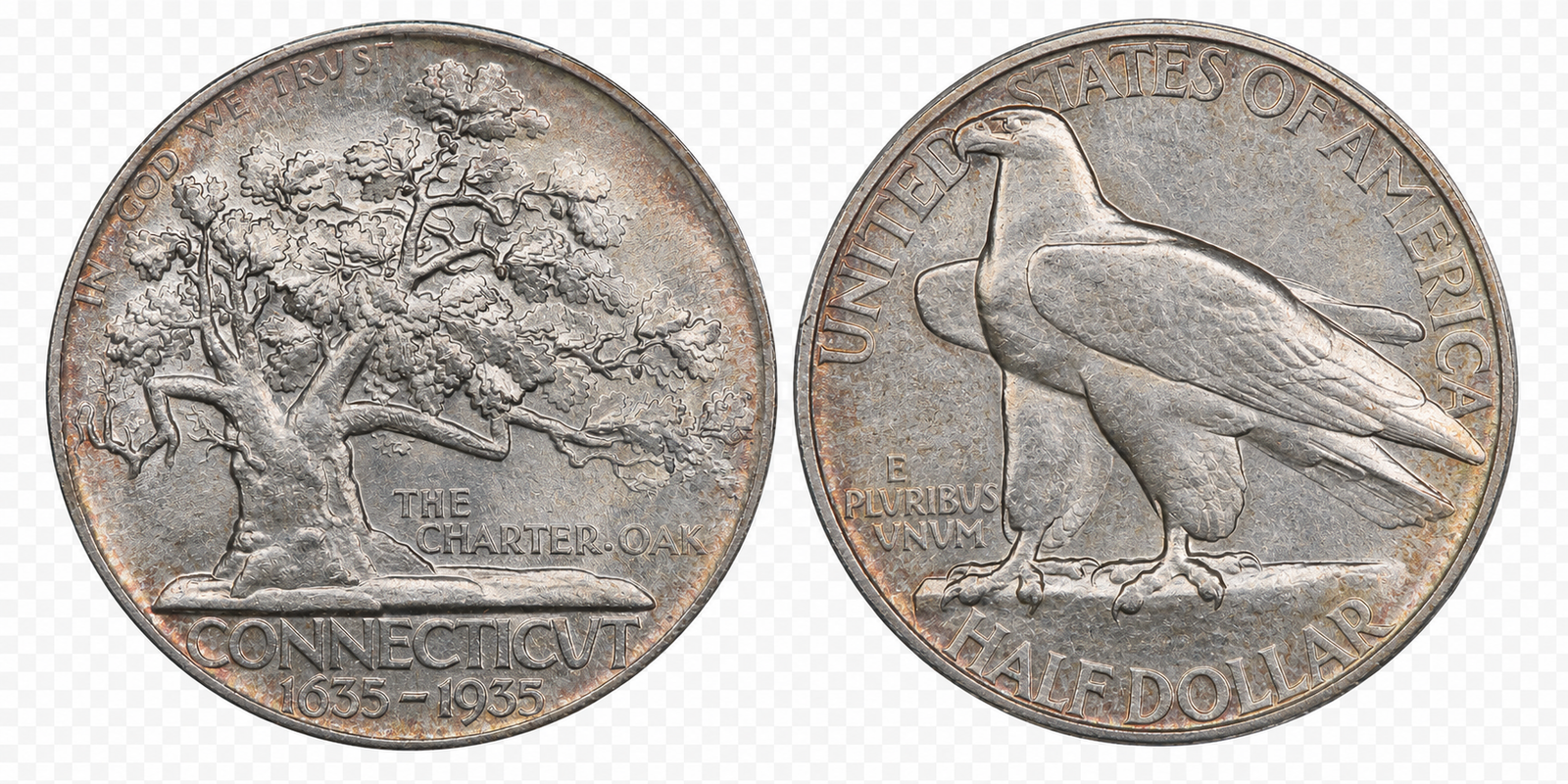 1935 Connecticut Tercentenary Half Dollar