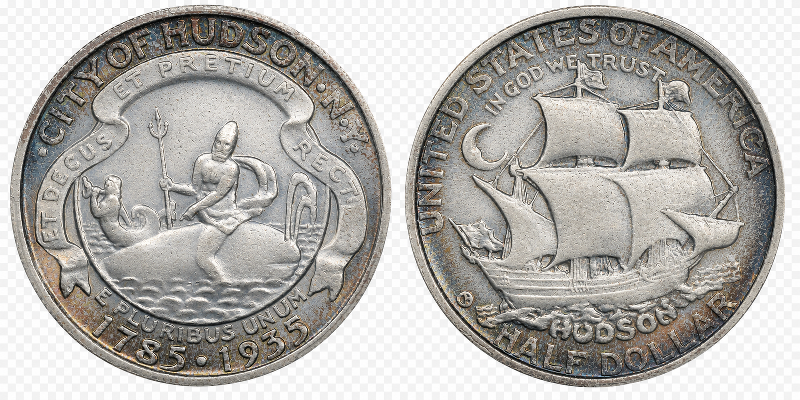 1935 Hudson Sesquicentennial Half Dollar