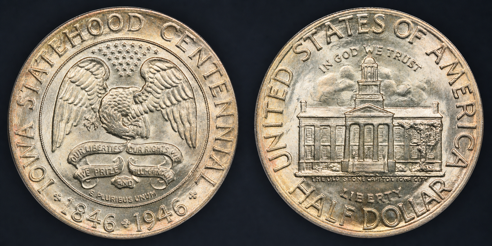 1946 Iowa Centennial Half Dollar