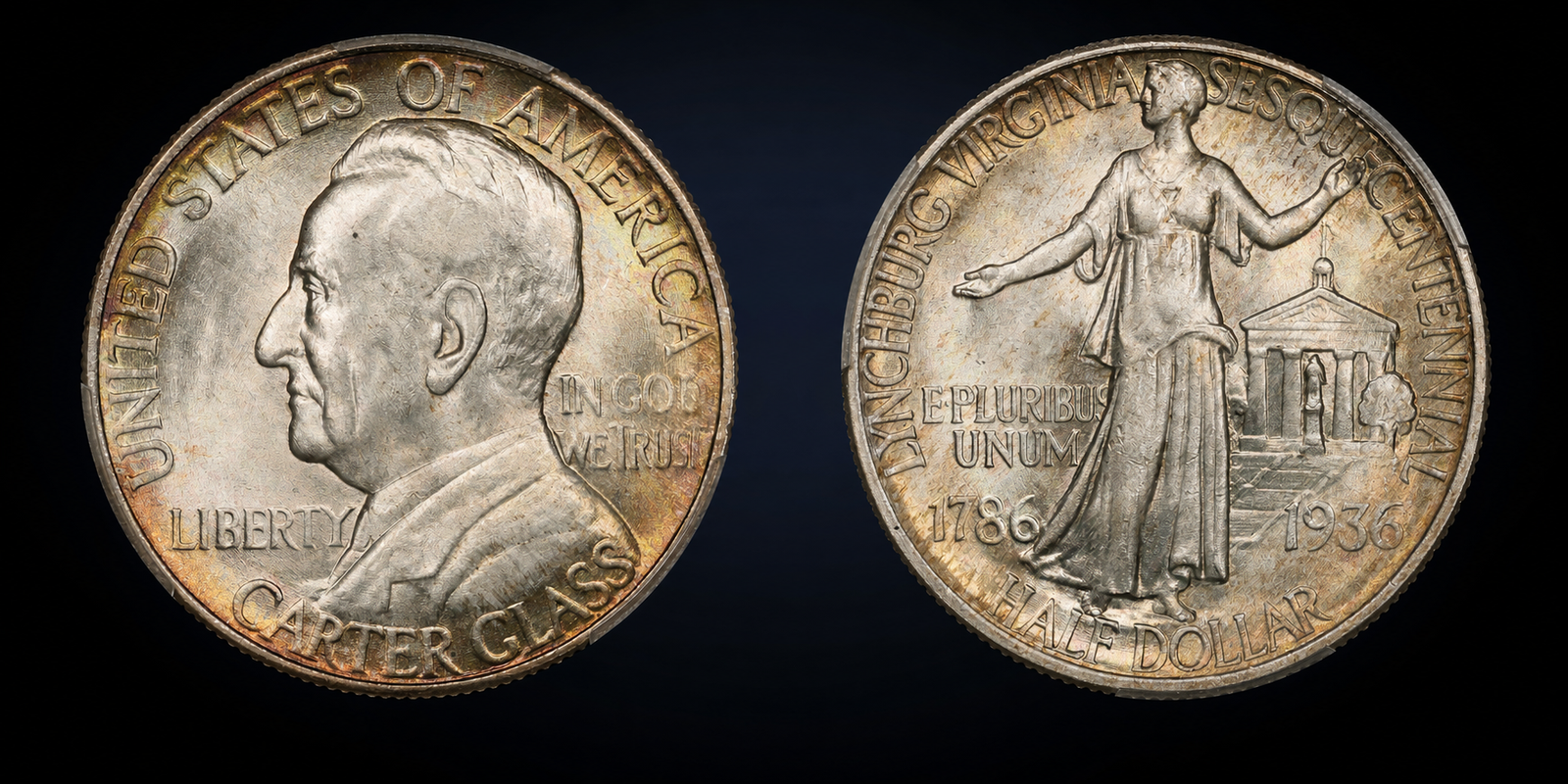 1936 Lynchburg Sesquicentennial Half Dollar