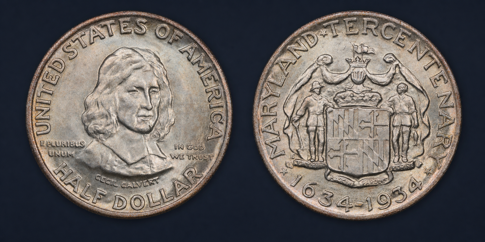 1934 Maryland Tercentenary Half Dollar