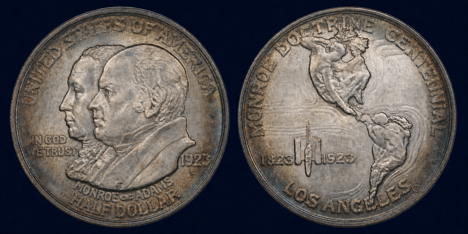 1923 Monroe Doctrine Centennial Half Dollar