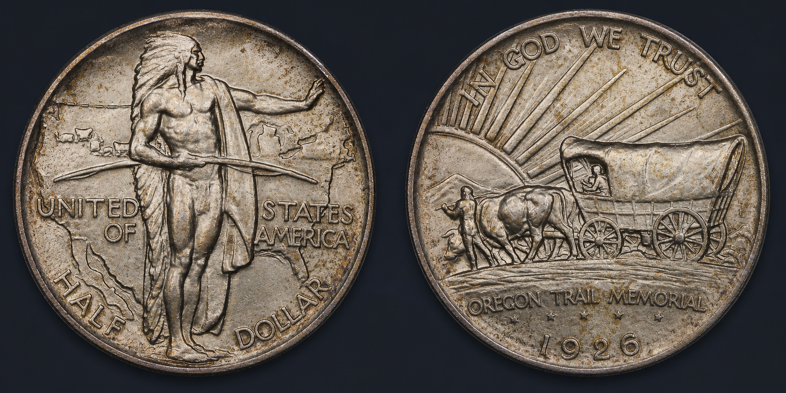 1926–1939 Oregon Trail Memorial Half Dollar