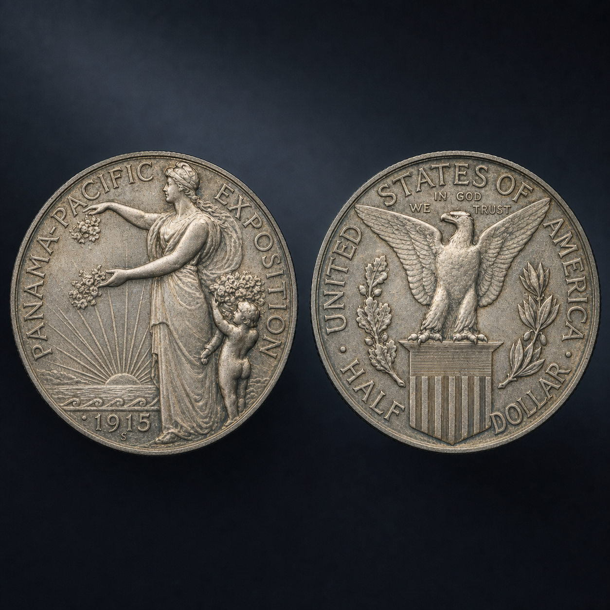 1915 Panama–Pacific Exposition Half Dollar