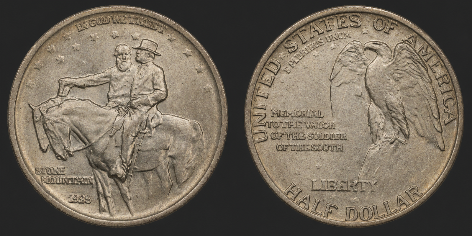 1925 Stone Mountain Memorial Half Dollar