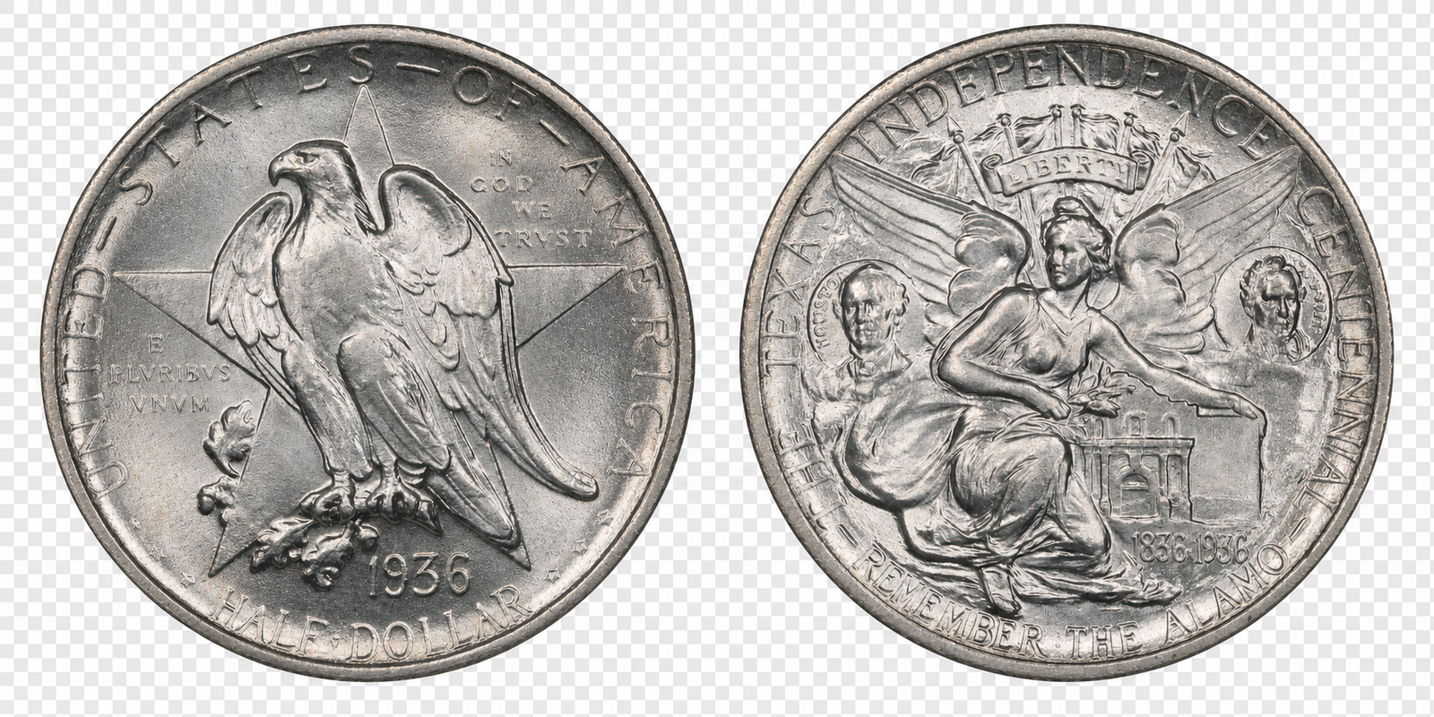 1934–1938 Texas Centennial Half Dollar