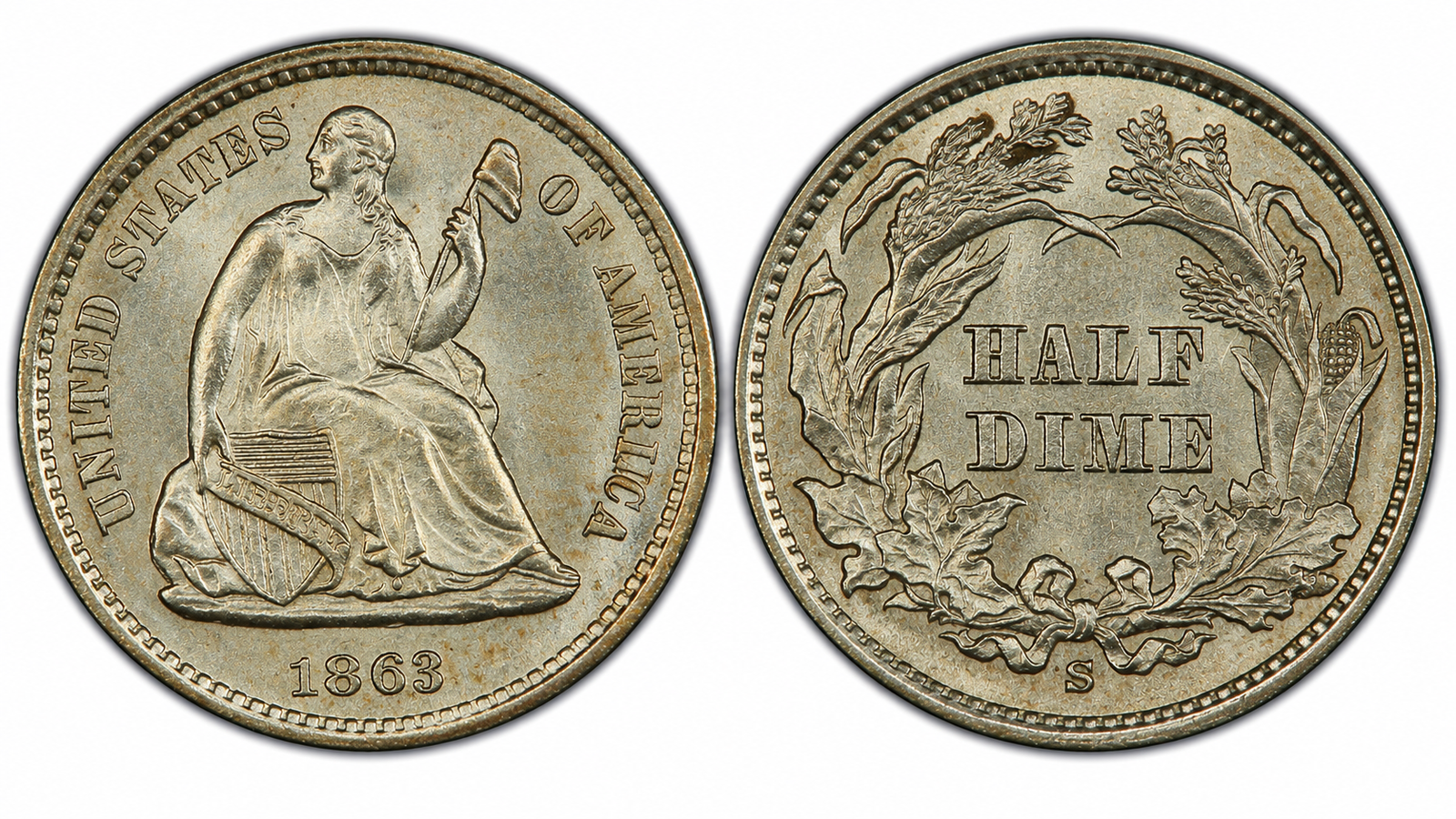 Liberty Seated Half Dime