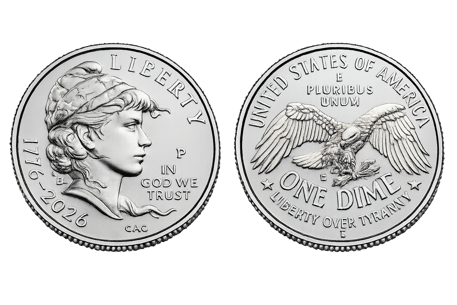 Semiquincentennial Dime