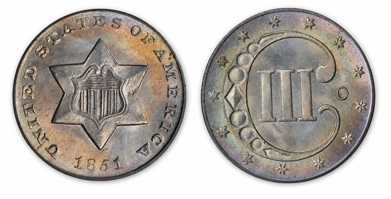 Silver Three-Cent Piece (1851–1873)