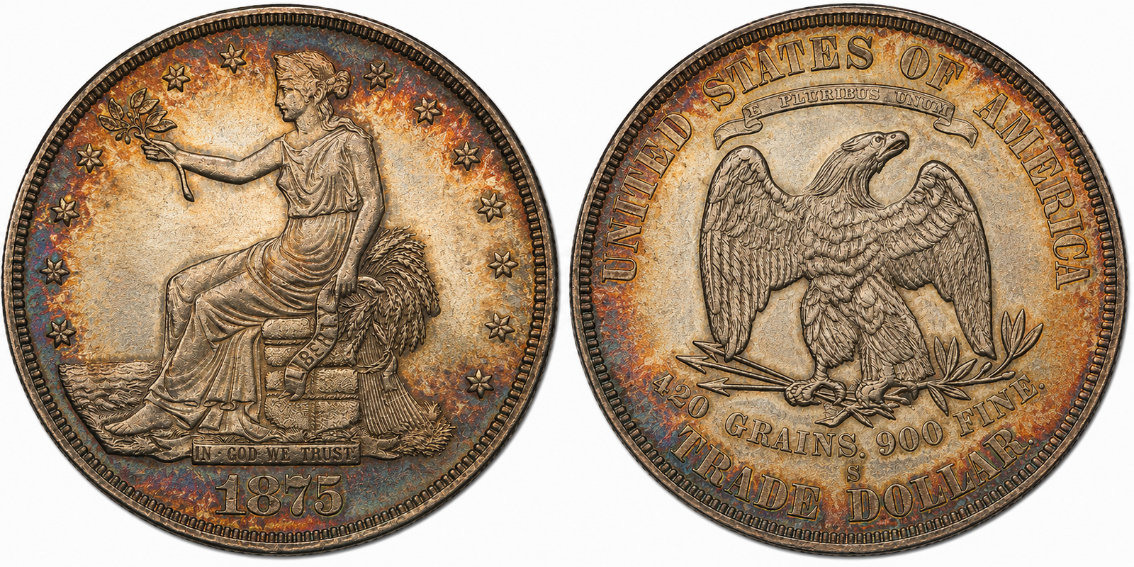 1873-1885 Trade Silver Dollar image